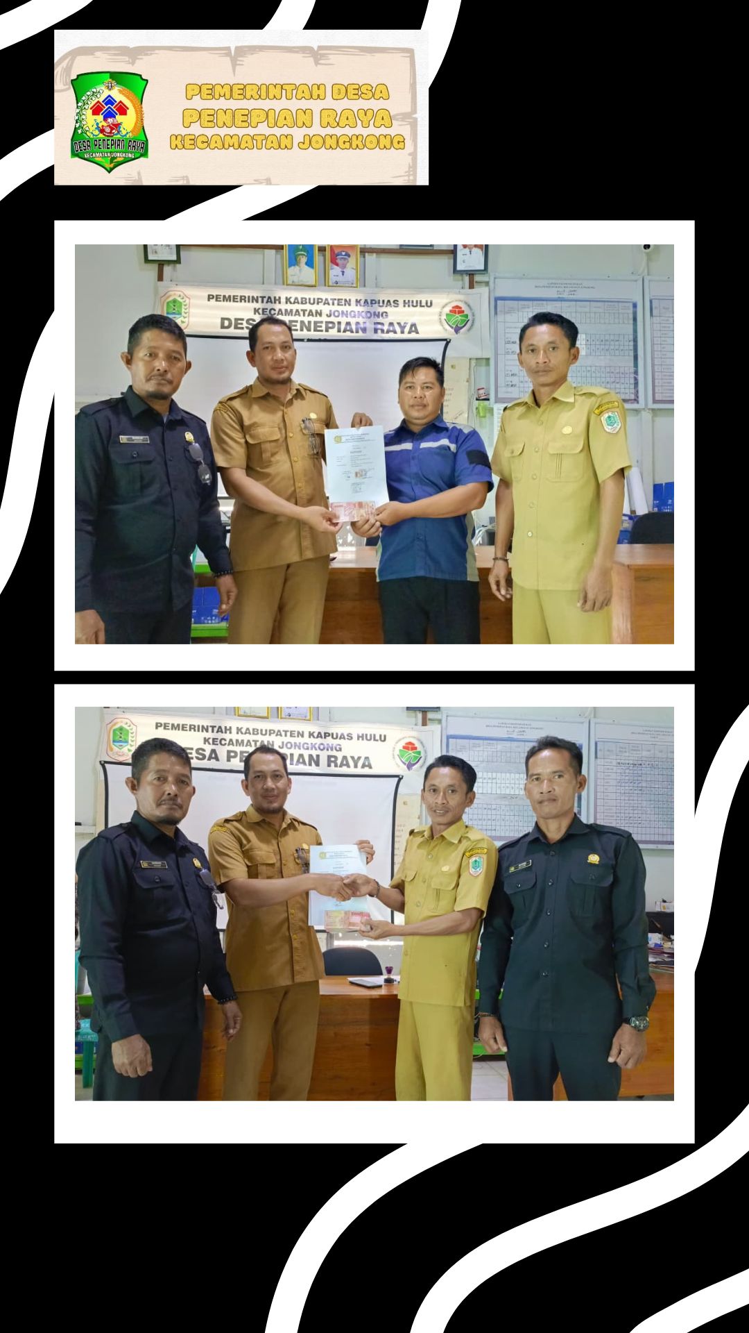 BUMDes Mitra Usaha Sumbang PAD Tahun 2025 Rp16.870.000,-  untuk Desa Penepian Raya